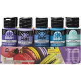 FolkArt Multi Surface Paint 10 Color Set (For Bottle Painting and other surfaces)