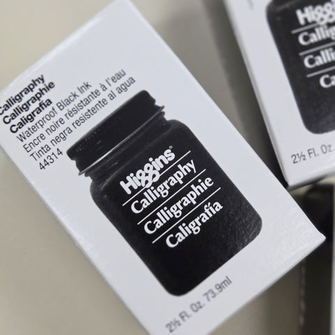 Higgins Calligraphy Black Ink (74ml)