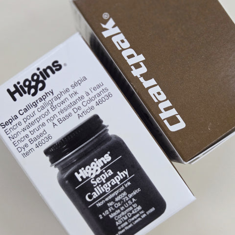 Higgins Sepia Calligraphy Ink (74ml)